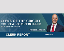 news thumbnail image of the Clerk's May 2021 report.