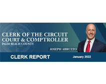 Clerk Report - January 2022 News Thumbnail