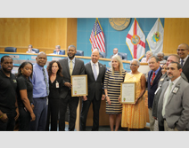 Clerk Joseph Abruzzo at the Hidden Heroes Month Proclamation