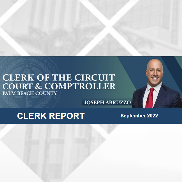 Clerk Report for September 2022