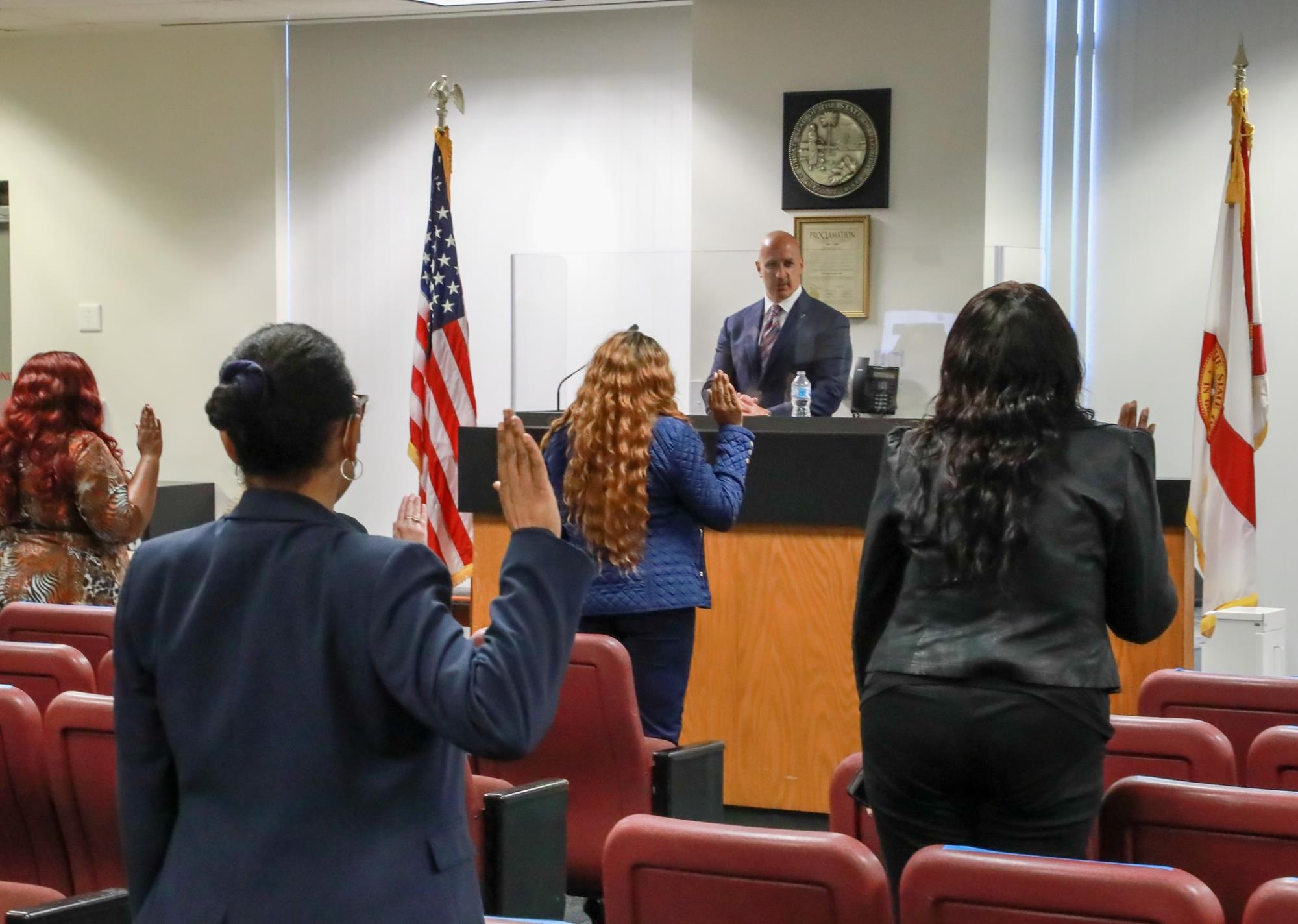 Swearing In Staff